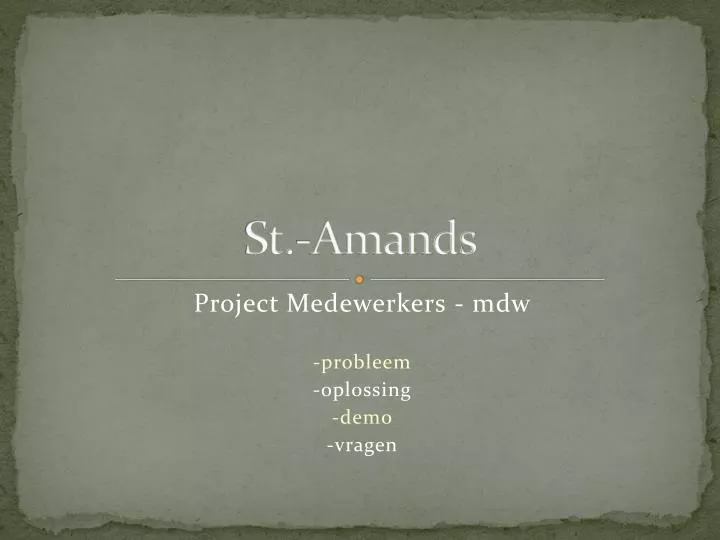 st amands