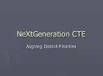 NeXtGeneration CTE - slide 1