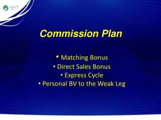 Commission Plan