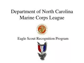 Department of North Carolina Marine Corps League