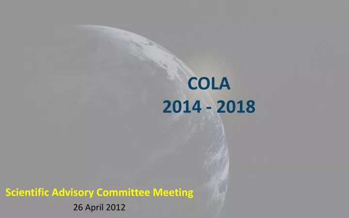 cola 2014 2018