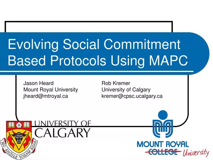 evolving social commitment based protocols using mapc
