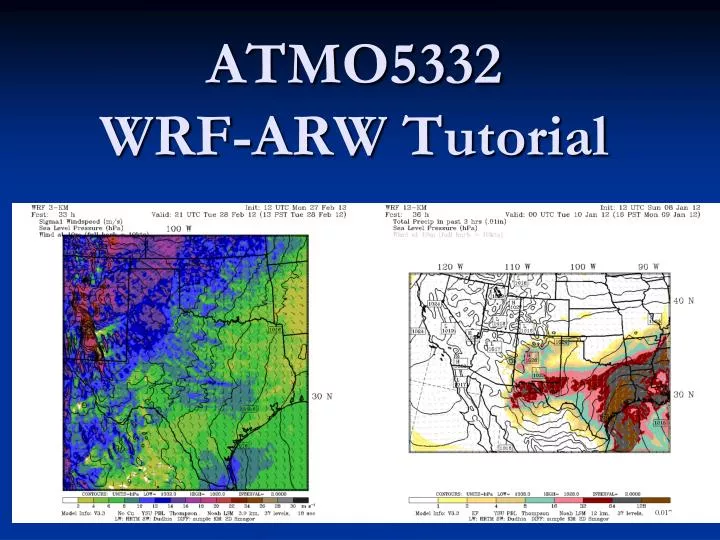 atmo5332 wrf arw tutorial