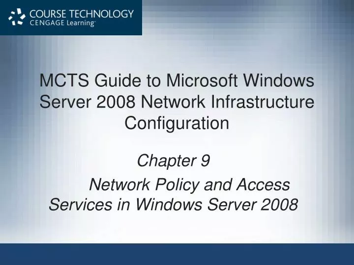 mcts guide to microsoft windows server 2008 network infrastructure configuration