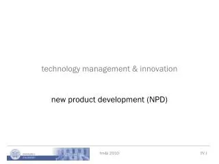 technology management &amp; innovation