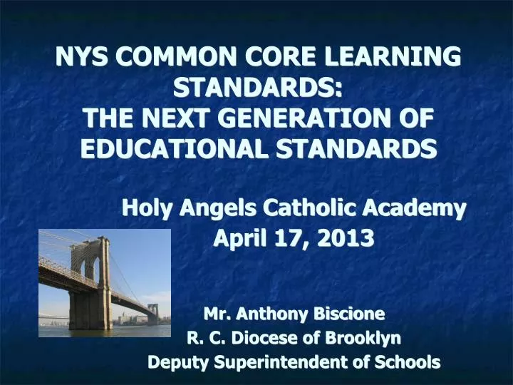 nys common core learning standards the next generation of educational standards
