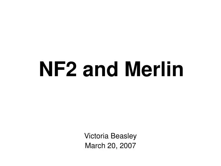 nf2 and merlin