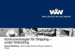 konkurrensregler f r shipping under f r ndring