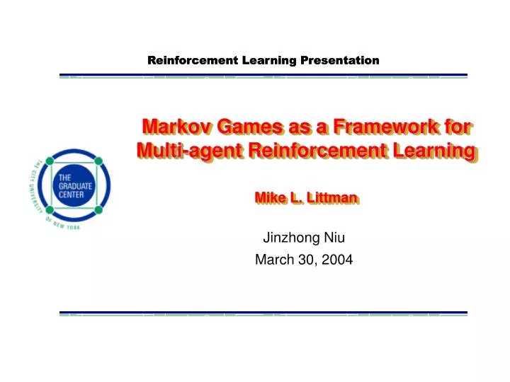 markov games as a framework for multi agent reinforcement learning mike l littman