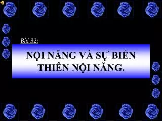 n i n ng v s bi n thi n n i n ng