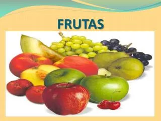 frutas