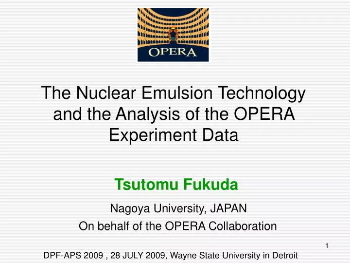the nuclear emulsion technology and the analysis of the opera experiment data