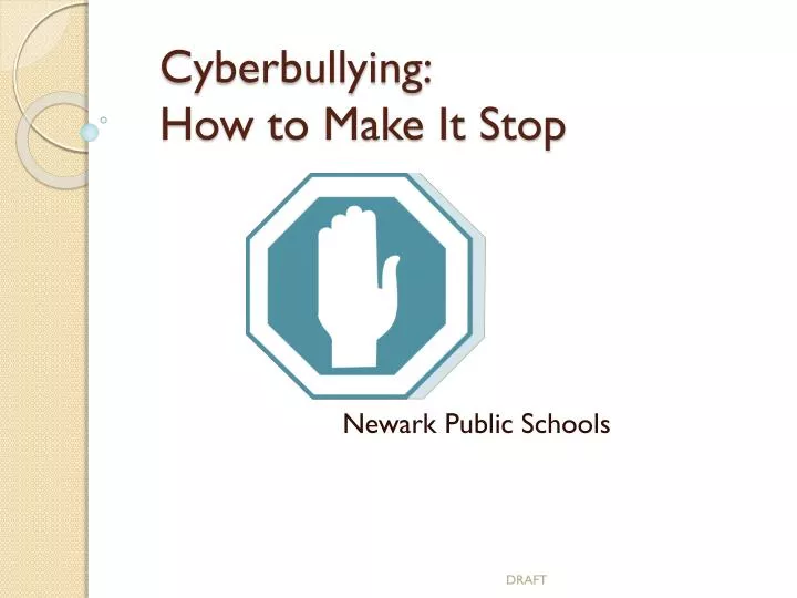 cyberbullying how to make it stop