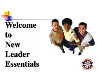 Welcome to New Leader Essentials