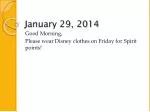January 29, 2014 - slide 1