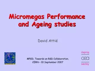 Micromegas Performance and Ageing studies