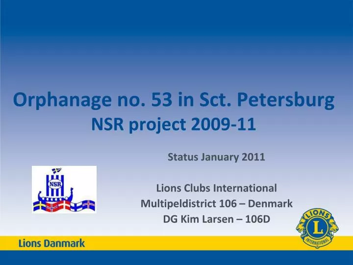 orphanage no 53 in sct petersburg nsr project 2009 11