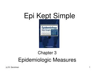 Epi Kept Simple