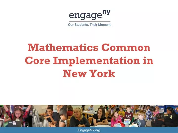 mathematics common core implementation in new york