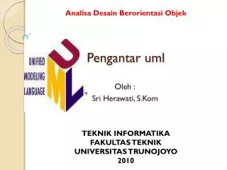 pengantar uml