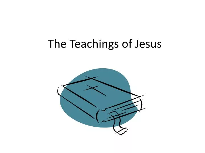 the teachings of jesus