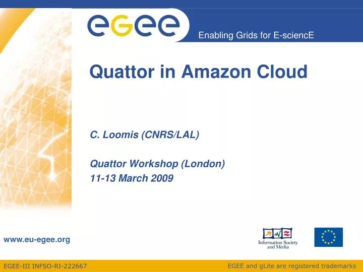 quattor in amazon cloud