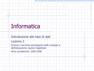 informatica