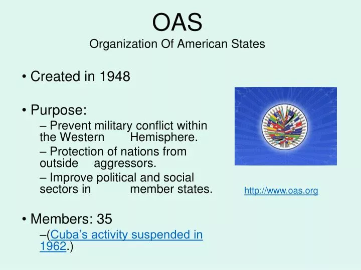 oas organization of american states