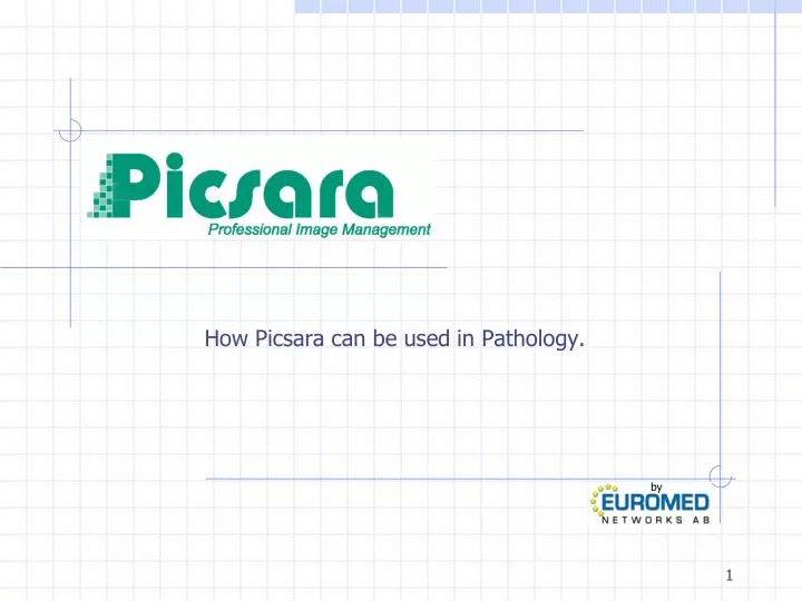 how picsara can be used in pathology