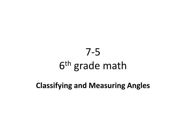 7 5 6 th grade math