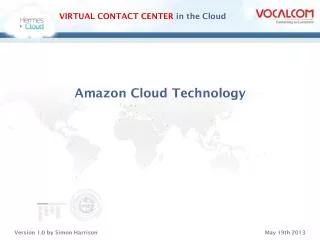Amazon Cloud Technology