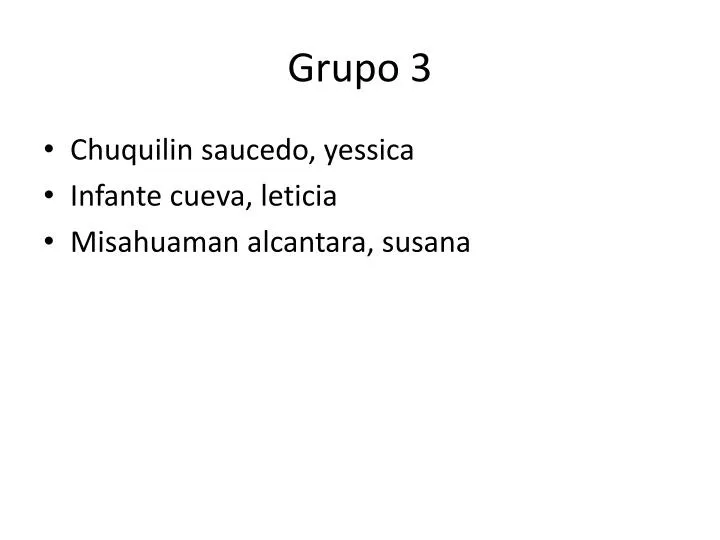 grupo 3