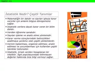 statistik nedir e itli tan mlar
