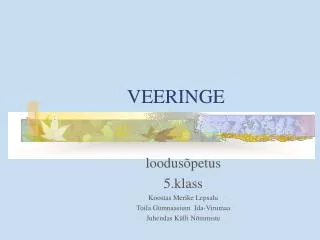 veeringe