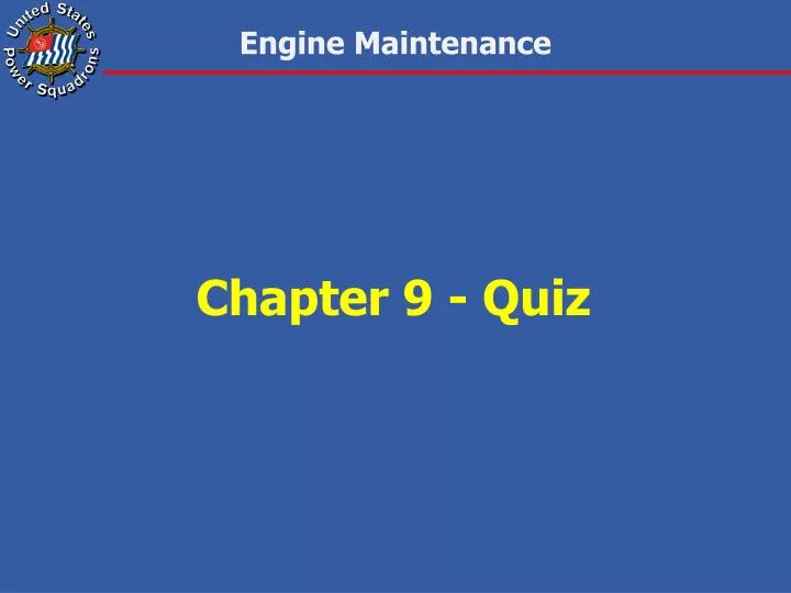 engine maintenance