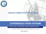 UNFAIR COMPETITION PRACTICES - slide 1