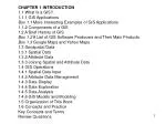 CHAPTER 1 INTRODUCTION 1.1 What Is a GIS? 1.1.1 GIS Applications - slide 1