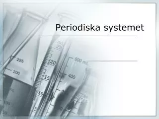 periodiska systemet