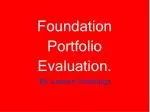 Crafting a British-Themed Music Magazine: A Portfolio Evaluation - slide 1