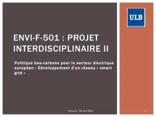 envi f 501 projet interdisciplinaire ii