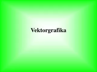 vektorgrafika