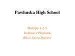 Pawhuska High School - slide 1