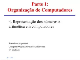 parte 1 organiza o de computadores