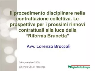avv lorenzo broccoli