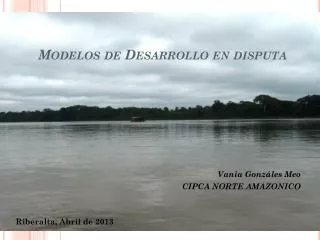 modelos de desarrollo en disputa