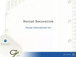 Norsat SecureLink