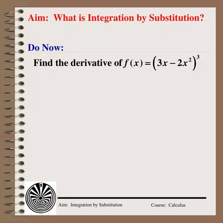 aim what is integration by substitution