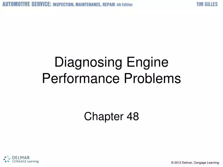 diagnosing engine performance problems