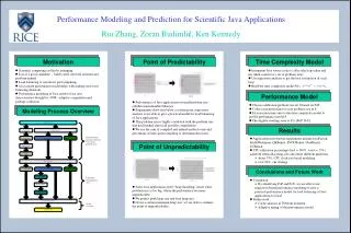Performance Modeling and Prediction for Scientific Java Applications