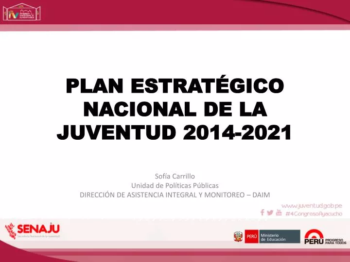 plan estrat gico nacional de la juventud 2014 2021